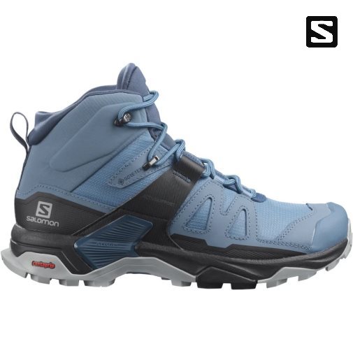 Dámské Turistické Boty Salomon X Ultra 4 Mid GTX Blankyt | CZ 45VIKXH